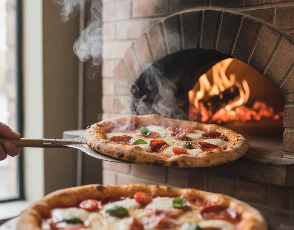 Wood- — fresh halal pizza san jose