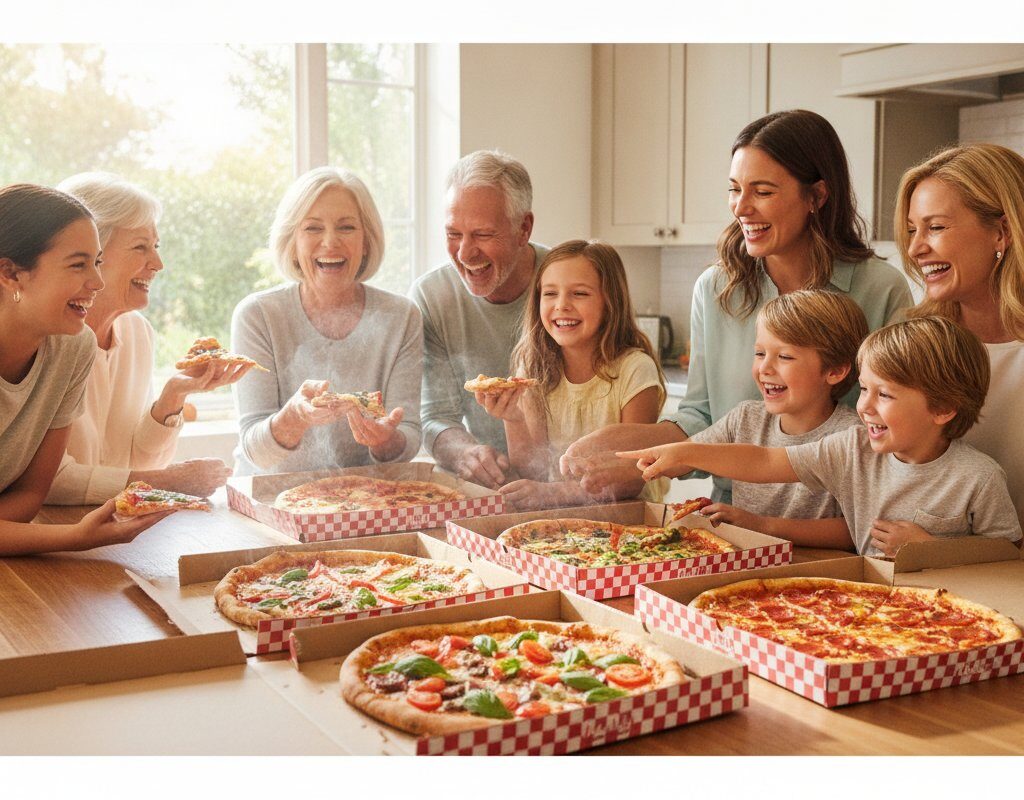Mixed- — halal pizza party