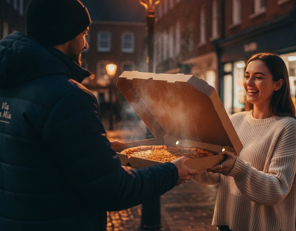 Via Mia — late night pizza delivery