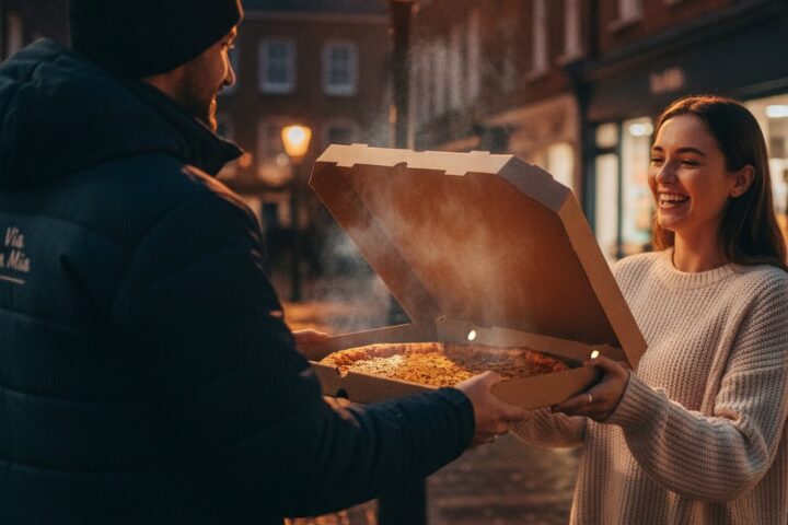 Via Mia — late night pizza delivery